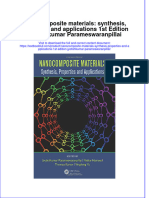 [Download pdf] Nanocomposite Materials Synthesis Properties And Applications 1St Edition Jyotishkumar Parameswaranpillai online ebook all chapter pdf 