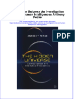 [Download pdf] The Hidden Universe An Investigation Into Non Human Intelligences Anthony Peake online ebook all chapter pdf 
