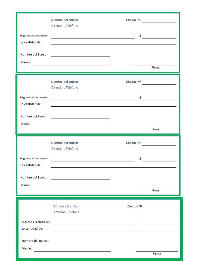 Cheques | PDF