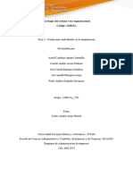 Trabajo Grupal - Condiciones Individuales en La Organización - 126013A - 174401