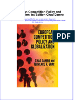 [Download pdf] European Competition Policy And Globalization 1St Edition Chad Damro online ebook all chapter pdf 