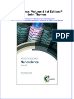 [Download pdf] Nanoscience Volume 4 1St Edition P John Thomas online ebook all chapter pdf 