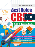 Class 12 Business Studies 2024-25 Notes Chapter 1 Nature and Significance of Management