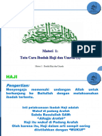 Mat. 1 Tata Cara Ibdh Haji & Umrah 1