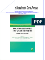 [Download pdf] Evaluating Sustainable Food System Innovations 1St Edition Elodie Valette online ebook all chapter pdf 