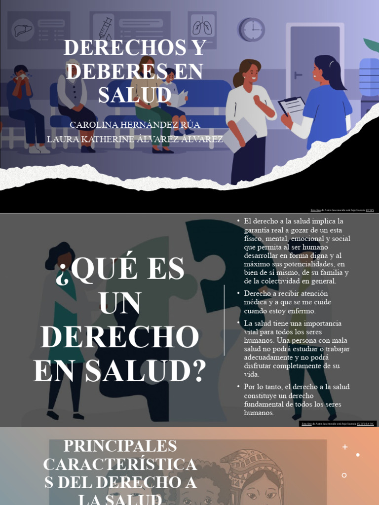 Derechos y Deberes en Salud | PDF | VIH / SIDA | Especialidades Medicas
