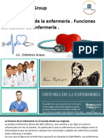 Historia Del Auxiliar de Enfermería.