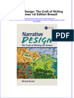 [Download pdf] Narrative Design The Craft Of Writing For Games 1St Edition Breault online ebook all chapter pdf 