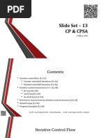 Slide Set - 13