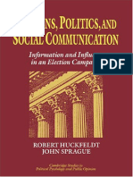 Citizens, Politics, and Social Communication
