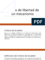 Grados de Libertad de Un Mecanismo