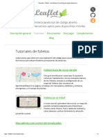 Tutoriales - Folleto - una biblioteca JavaScript para mapas interactivos