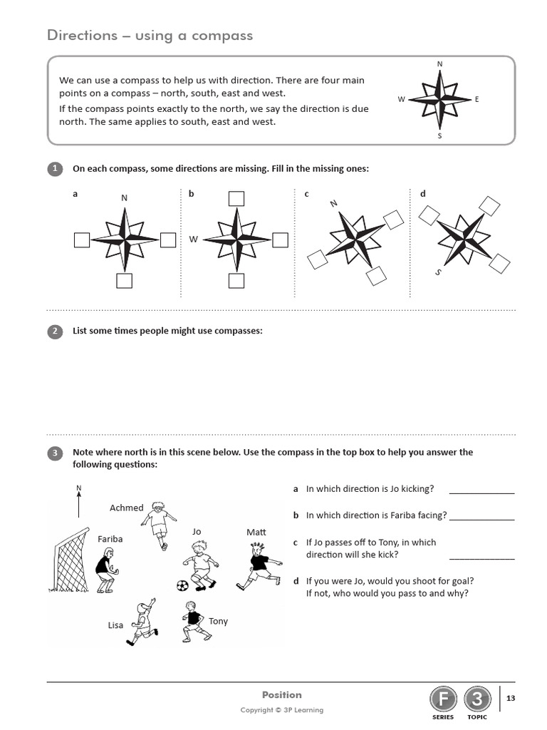 Compass Directions Extra | PDF