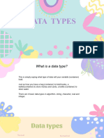 Datatypes