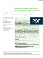 Clin Adv Periodontics - 2022 - Chang - Vestibular Tunnel Approach in Restoring Non Carious Cervical Lesion Gingival