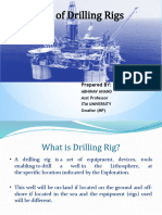 Types of Drilling Rigs Its Selection