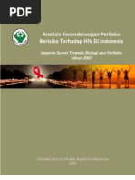 Download Laporan Survei Terpadu Biologi dan Perilaku 2007 by Aang Sutrisna SN73304010 doc pdf