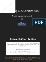 Eu 14 Javed Revisiting XSS Sanitization