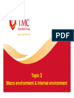 Lecture 3 - Market environmental analysis