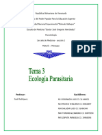 Informe Tema 3 Parasitologia 1