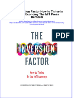 (Download PDF) The Inversion Factor How To Thrive in The Iot Economy The Mit Press Bernardi Online Ebook All Chapter PDF