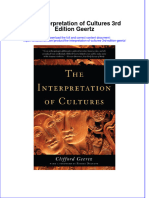 [Download pdf] The Interpretation Of Cultures 3Rd Edition Geertz online ebook all chapter pdf 