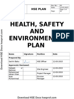 HSE plan -1