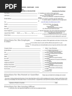 Work Permit Application