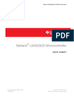 Stellaris LM3S2620 Microcontroller: Datasheet