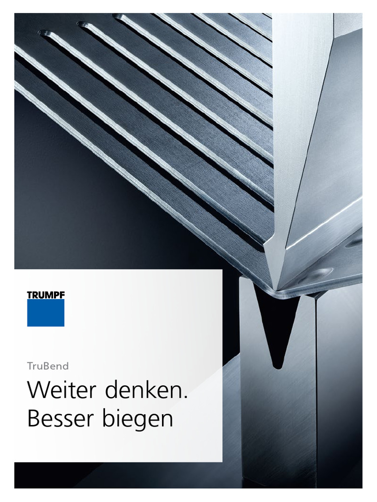 TRUMPF Bending Machines Brochure de | PDF