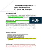 Anomalías dentales niños 7-12 años