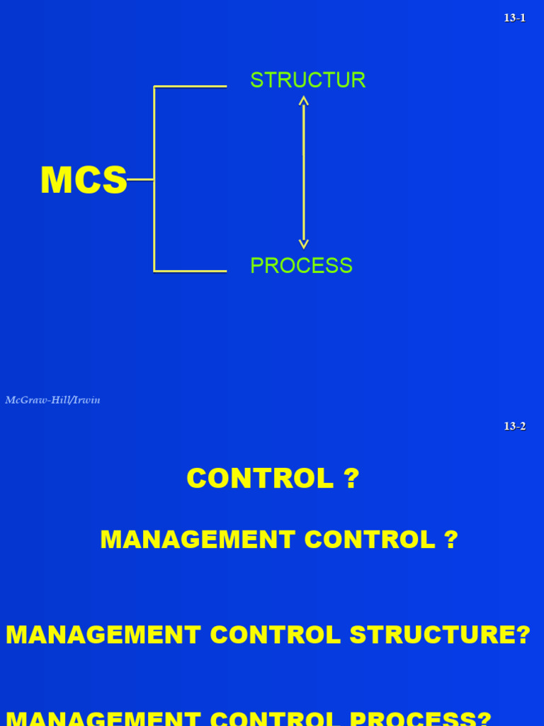 Management Control and Responsibility Centers | PDF | Revenue | Investing