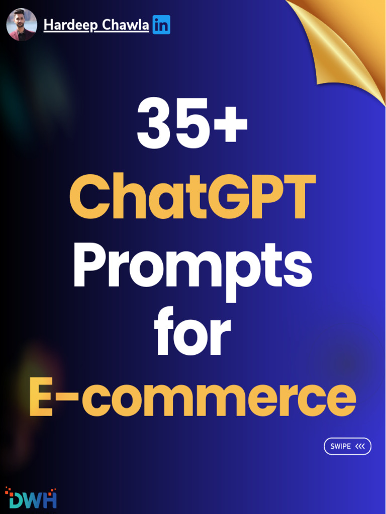ChatGPT Prompts for E-commerce Success | PDF | Search Engine ...