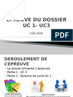 Le Dossier CQP Uc 1 Uc 3