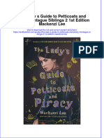 [Download pdf] The Lady S Guide To Petticoats And Piracy Montague Siblings 2 1St Edition Mackenzi Lee online ebook all chapter pdf 
