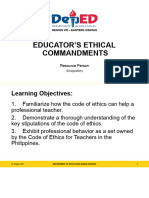 EDUCATOR_S ETHICAL COMMANDMENTS