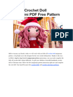 Little Elf Crochet Doll Amigurumi PDF Free Pattern