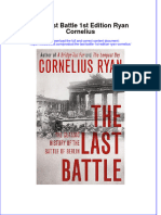 [Download pdf] The Last Battle 1St Edition Ryan Cornelius online ebook all chapter pdf 