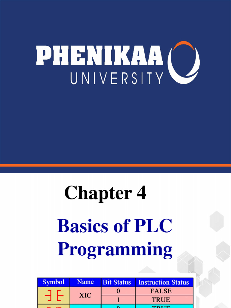 Chapter 4.1 Basics of PLC Programming - A - Siemens | PDF ...