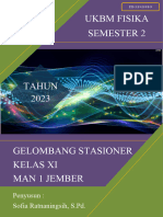 UKBM Gelombang Stasioner