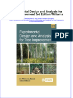 (Download PDF) Experimental Design and Analysis For Tree Improvement 3Rd Edition Williams Online Ebook All Chapter PDF