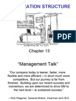Organizational Structure - Chapter 13