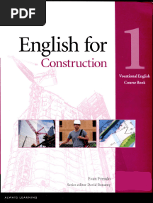 English For Construction