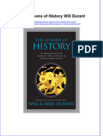 (Download PDF) The Lessons of History Will Durant Online Ebook All Chapter PDF