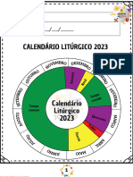 MATERIAL 08 -  CALENDARIO LITURGICO