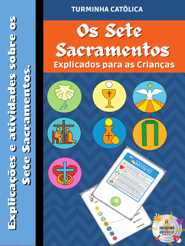 Material+04+ ++Os+Sete+Sacramentos+ +leitura+ +atividades+ +Jogo ...