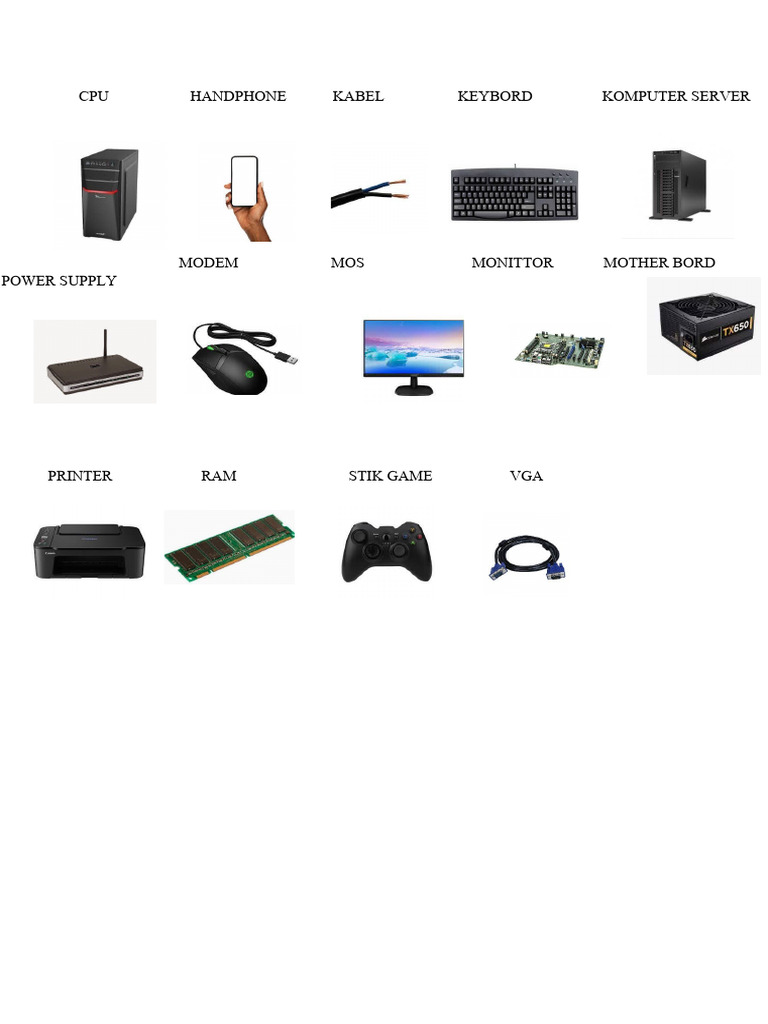 Tech Enthusiast's Hardware List | PDF