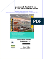 (Download PDF) Exploring Autodesk Revit 2019 For Architecture 15Th Edition Sham Tickoo Online Ebook All Chapter PDF