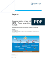 Characterization of Low Sulfur Fuel Oils (LSFO) - A New Generation of Marine Fuel Oils