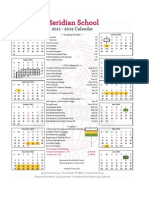 Meridian Calendar